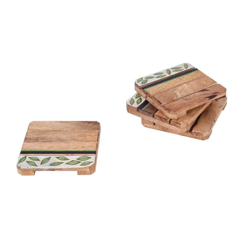 Wooden Whispers Coaster - Set Of Four media 4
