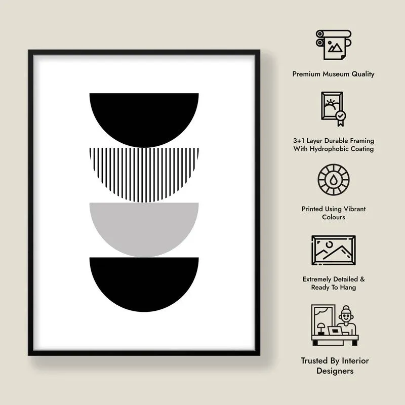 Carbon Echo Framed Canvas Wall Painting media 7