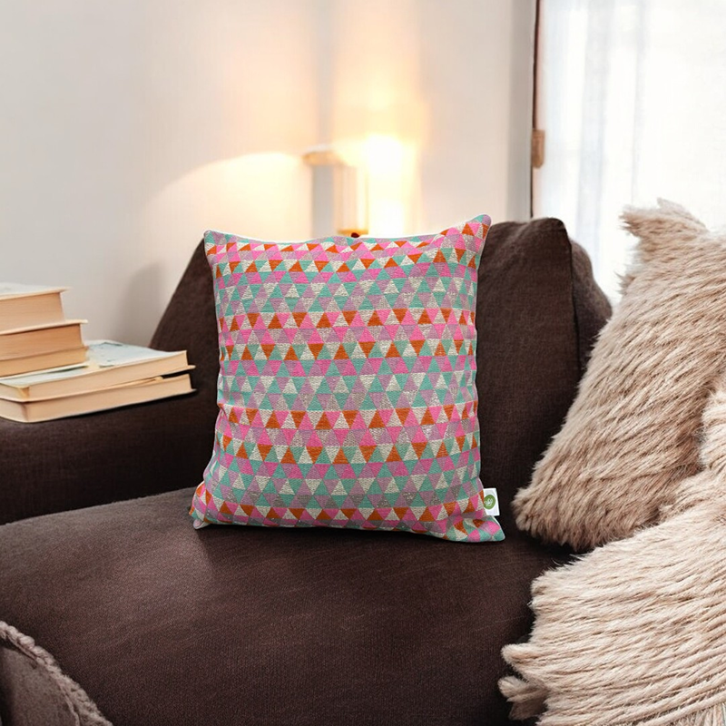 Mono Loom Jacquard Cushion Cover - Set Of Five media 5