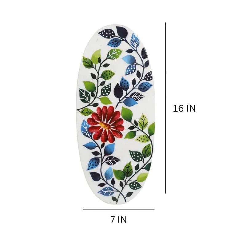 Floral Yard Printed Marble Wall Accent media 5