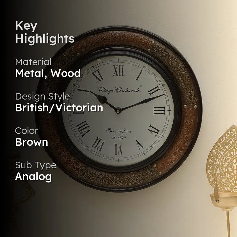 Modera Time Analog Wall Clock media 2
