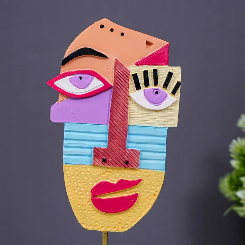 Lines & Silence Art Figure Showpieces - Multicolor media 7