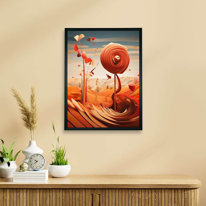 Abstract Fiesta Canvas Wall Art