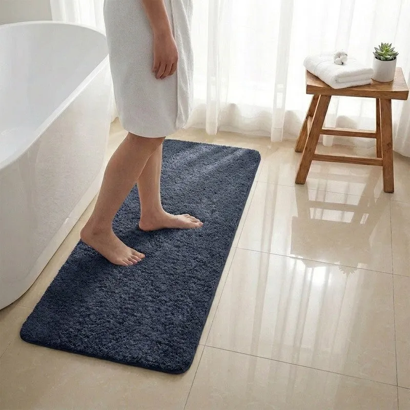 BathEase Anti Skid Runner Rug - Charcoal media 1