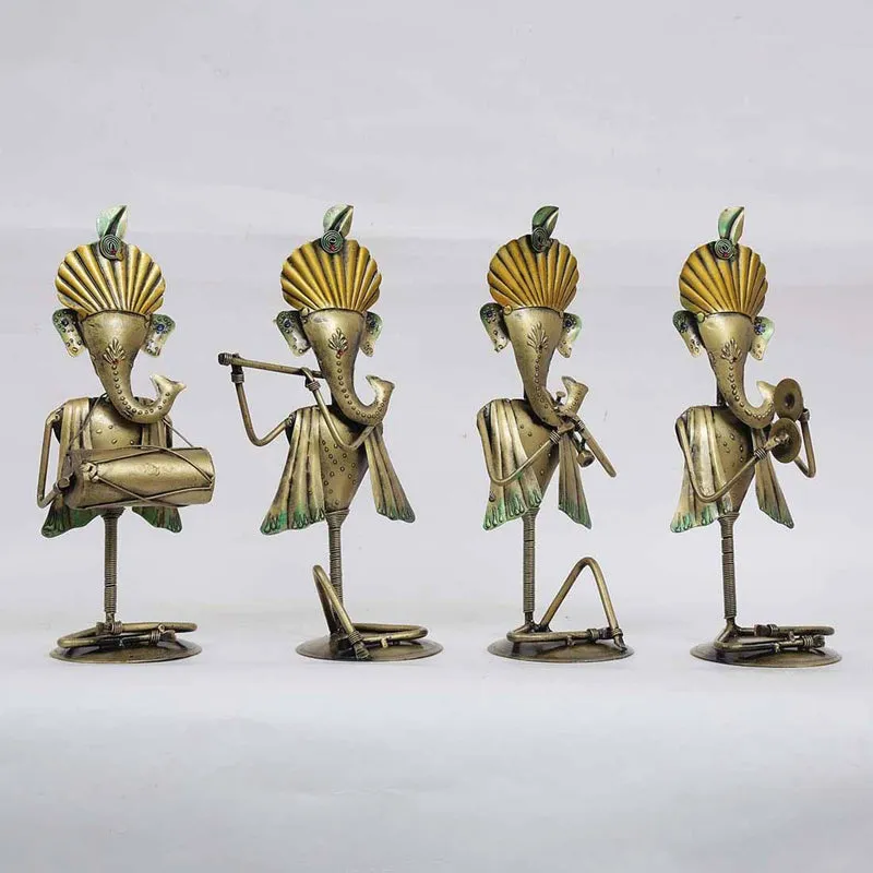 Abstract Art Group Showpiece - Set Of Four media 5