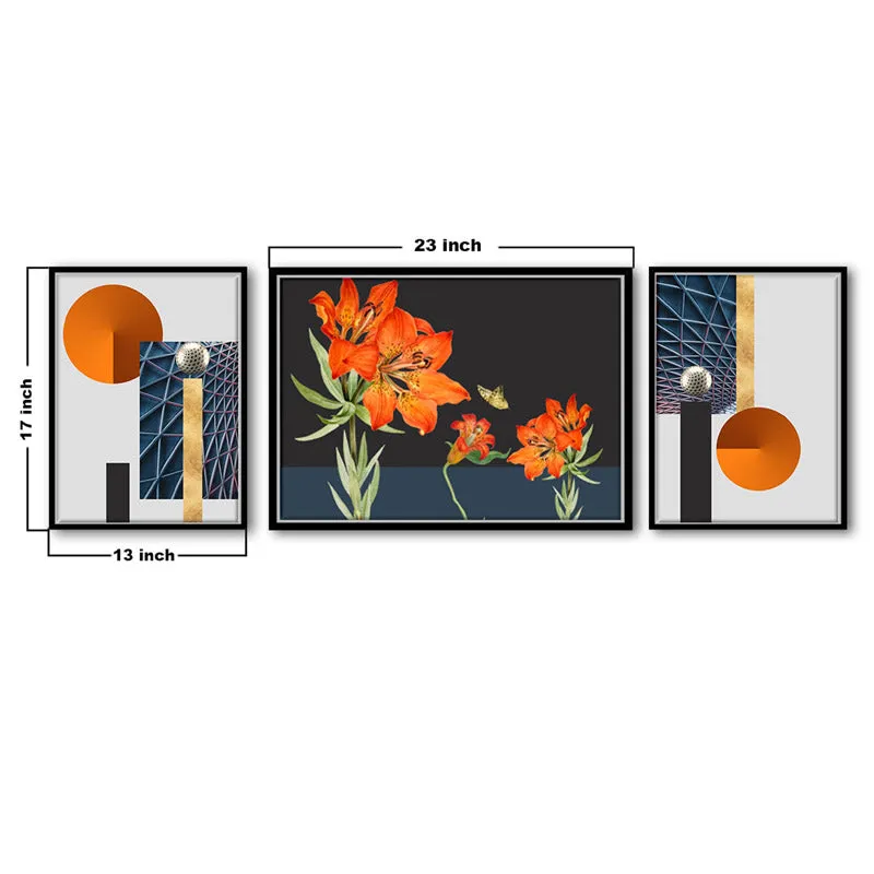 Just June Floral Wall Art - Set Of Three media 6