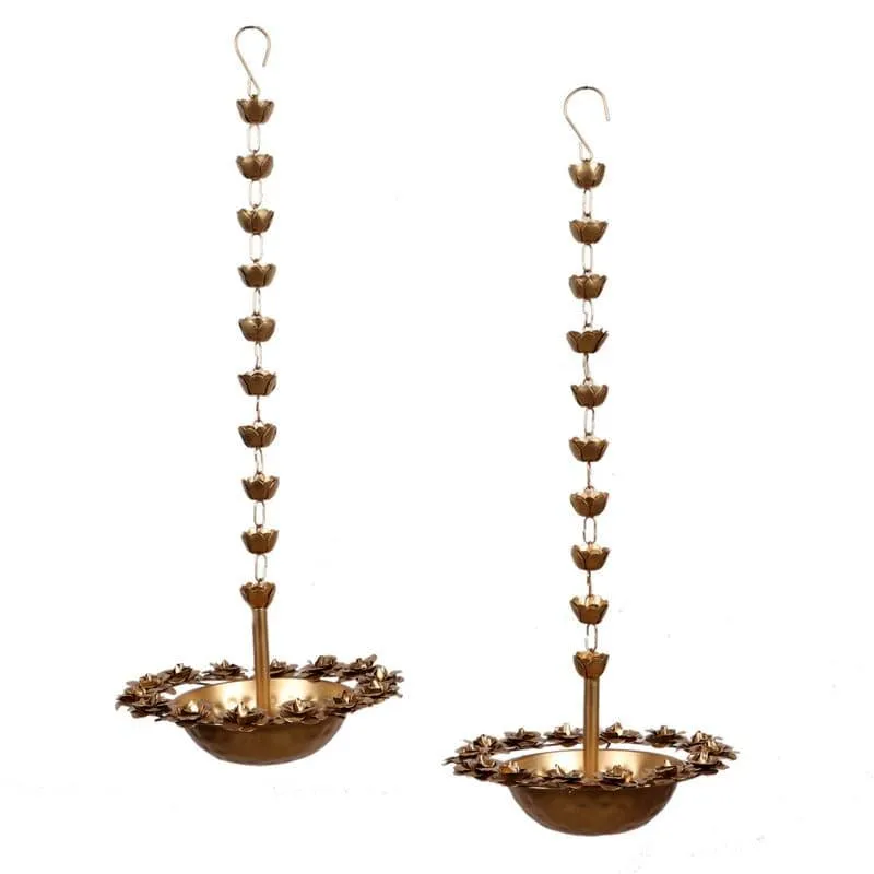Sthirani Hanging Urli - Set Of Two media 3