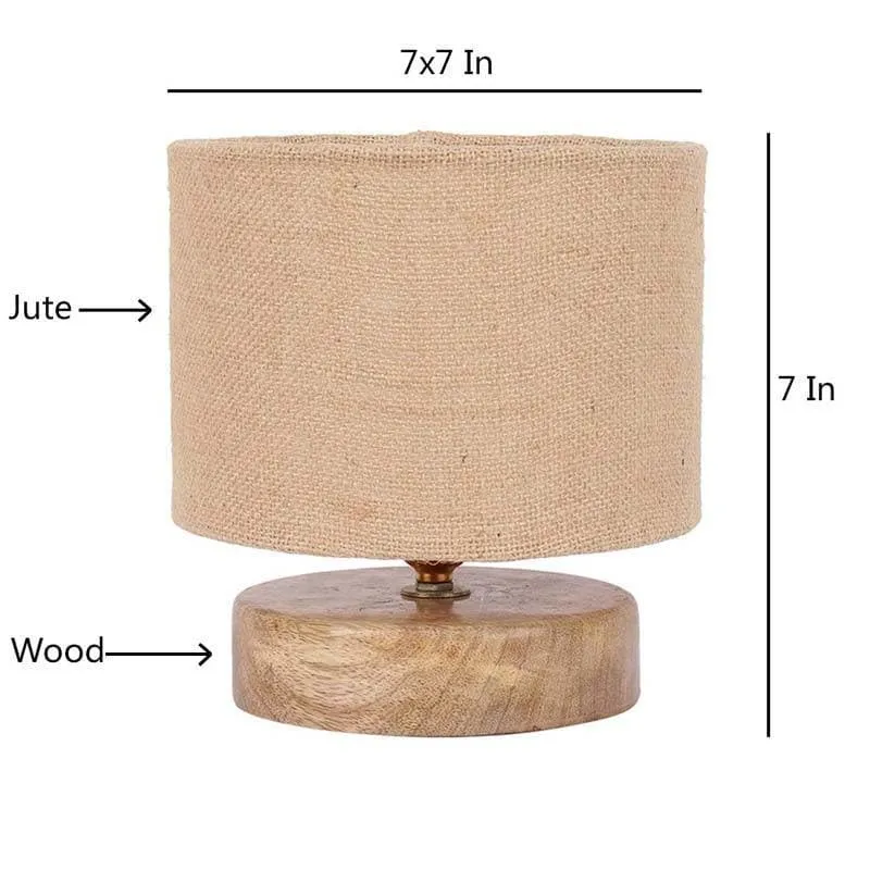 Dum Dum Fabric Table Lamp - Brown media 7