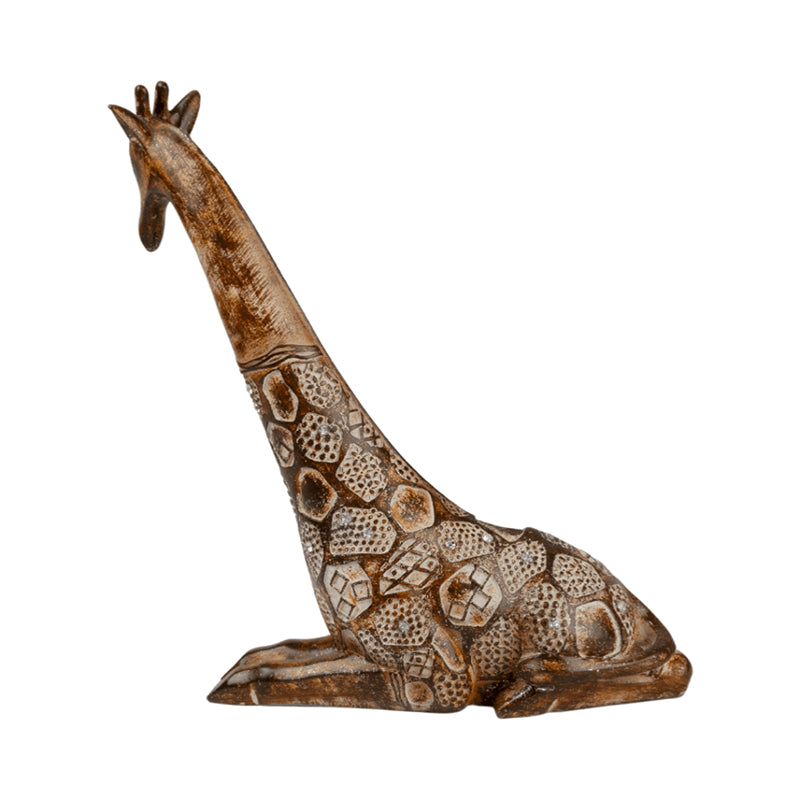 Giraffe Of Savannah Resin Showpiece media 5