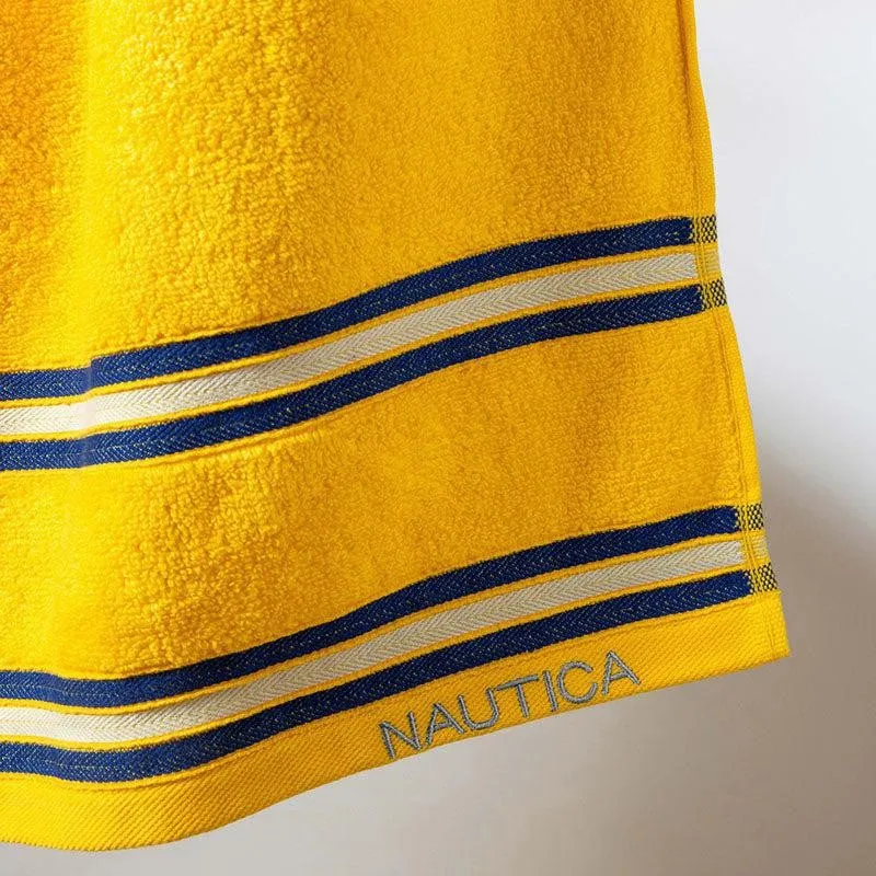 Nautica Dove Dual Down Cotton Bath Towel - Yellow media 4