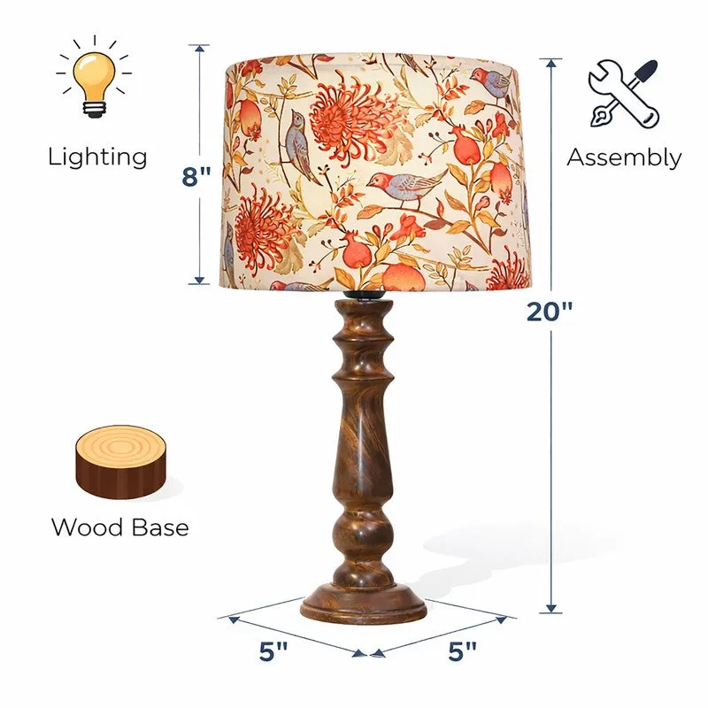 WingMuse Wooden Table Lamp media 8