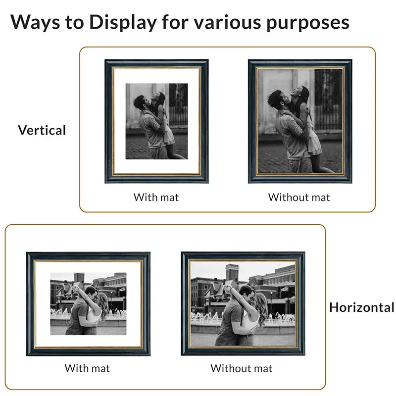 Troy Charm Photo Frame (Black) - Set Of Four media 5