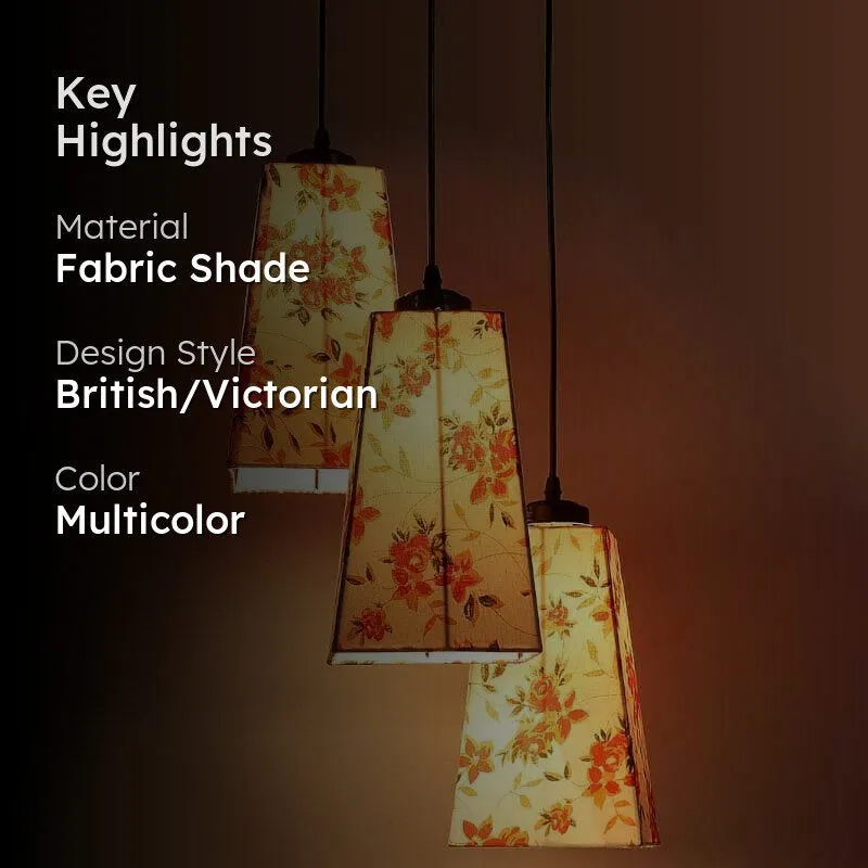 Orange Fleur Cluster Ceiling Lamp media 2
