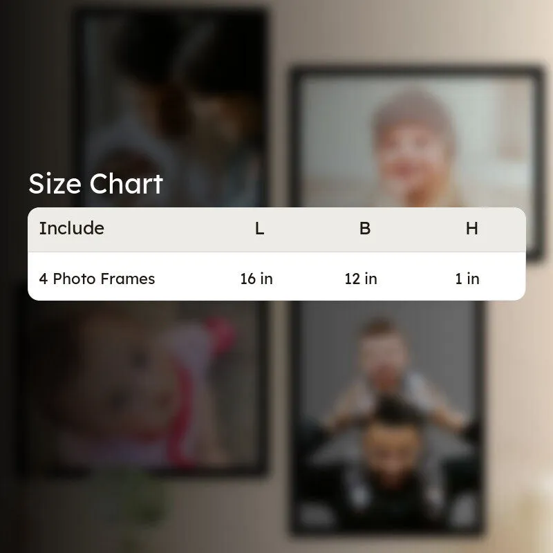 Ilya Photo Frame (Black) - Set Of Four media 7