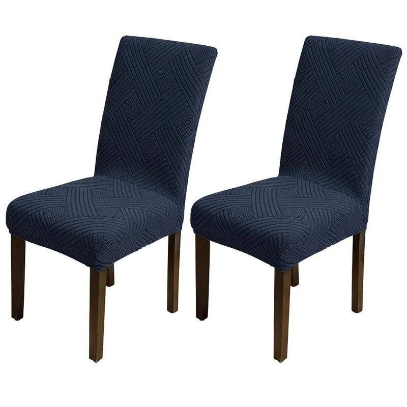 Rivexa Softs Chair Cover (Blue) - Set Of Two media 3