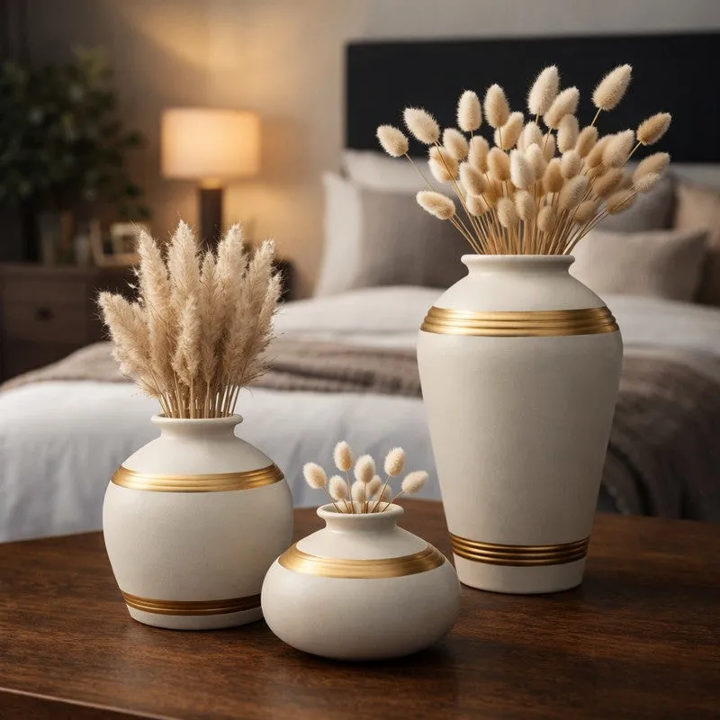 Silhouette Ceramic Vase - Set of Three media 5