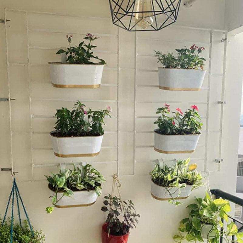Emelie White Planter - Set Of Six media 7