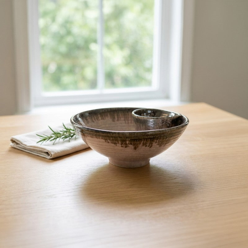 Double Dip Snack Bowl (550 mL) - Pink