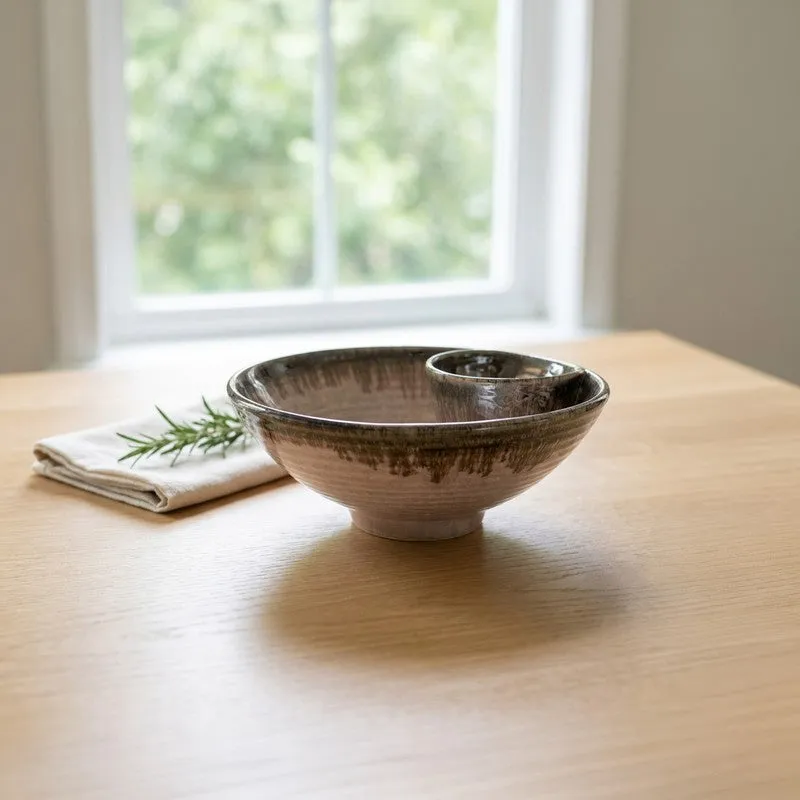 Double Dip Snack Bowl (550 mL) - Pink media 1