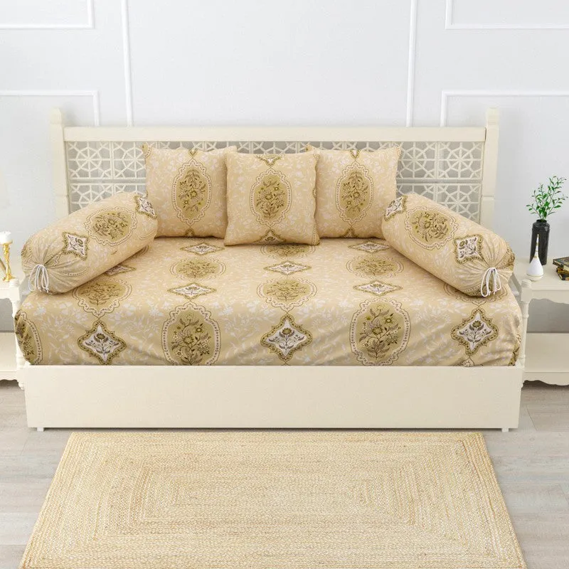 Avaria Ethnic Cotton Diwan Set - Six Piece Set media 3