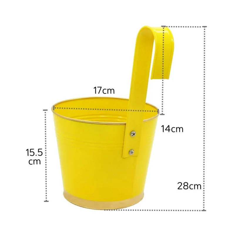Lush Glow Planter (Yellow) - Set Of Three media 4