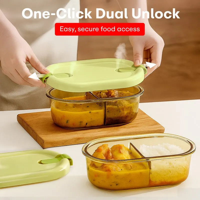 FreshNest Compact Tiffin Box (750 ML) - Yellow - 6