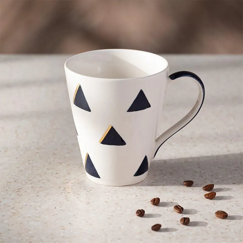 Triangle Porcelain Coffee Mug (325 mL) media 1
