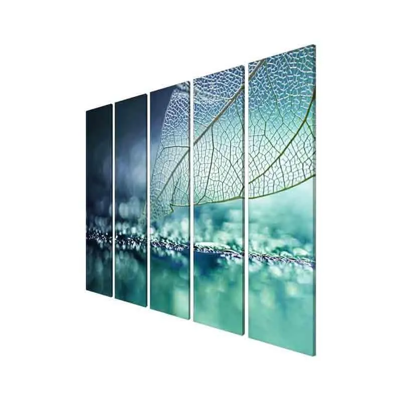 Leafiness Wall Art - Set of Five media 5