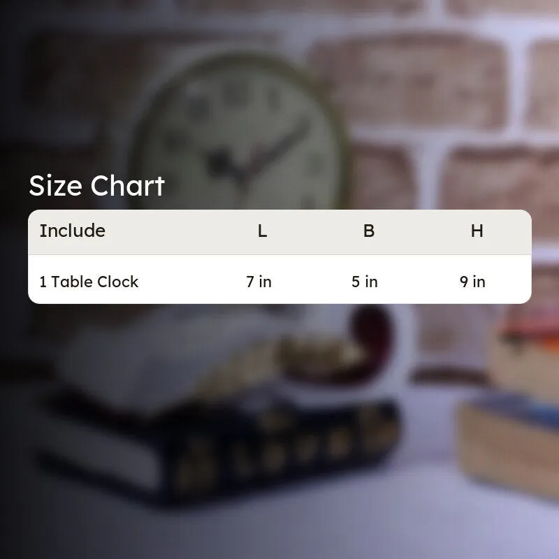 Love Script Clock - White media 6