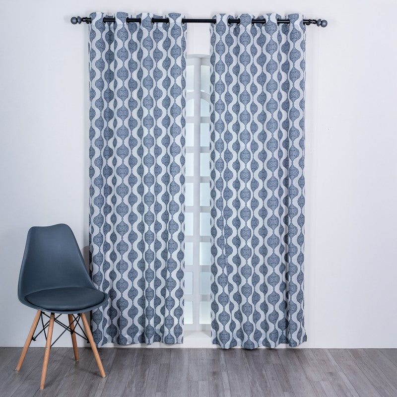 Vastra Kala Pattern Curtain - Set Of Two media 3
