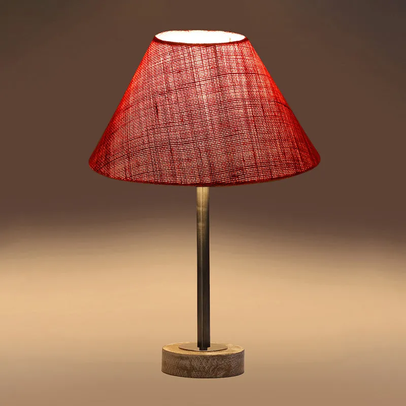 Sienna II Rodin Wooden Table Lamp - Pink,Silver,White media 6
