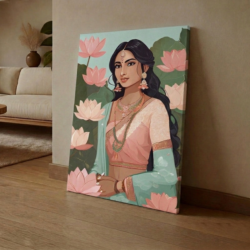 Lotus Veil Wall Art