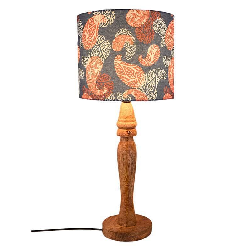 The Paisley Play Fabric Table Lamp - Multicolor media 5