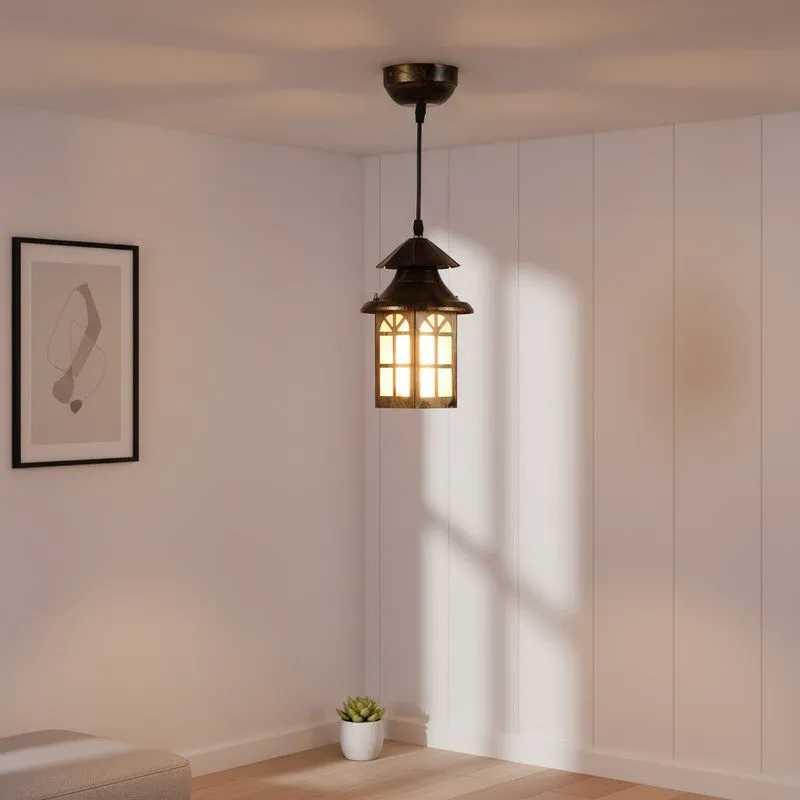 Classic Glass Ceiling Lamp media 1