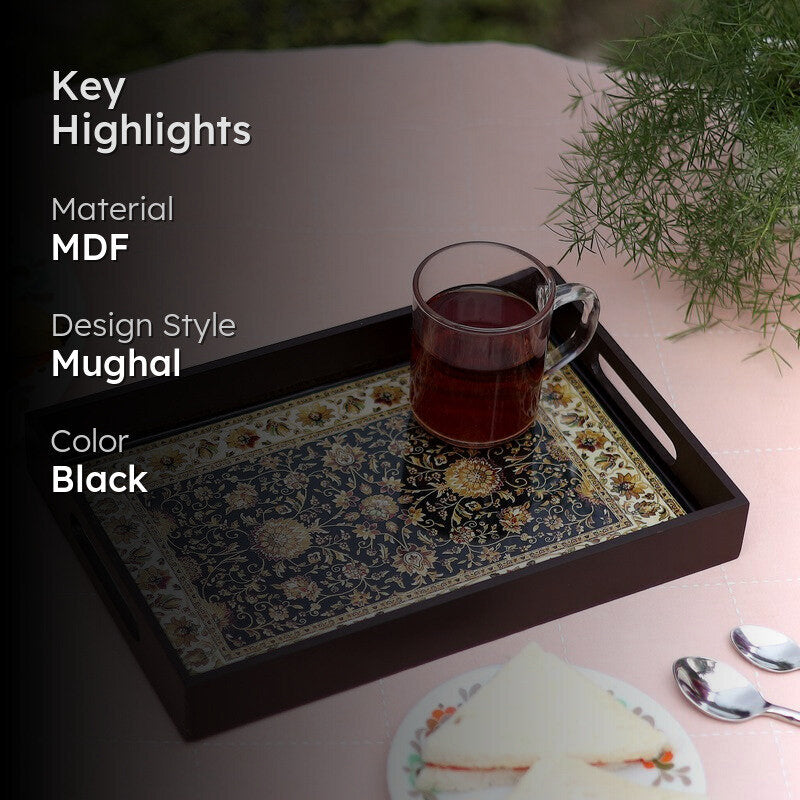 ServeLuxe Decorative Serving Tray media 2