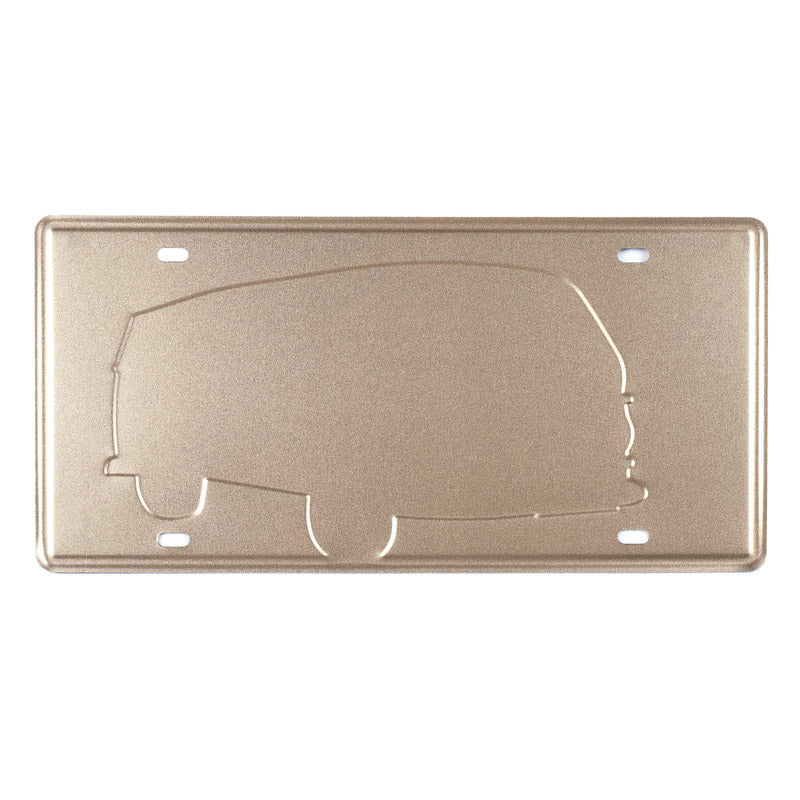 Volkswagen Red Van Metal Wall Accent media 3