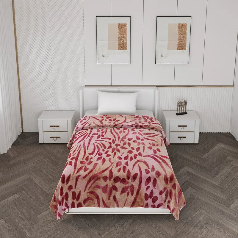 Monte Carlo Serene Oasis Blanket (Maroon) - 600 GSM media 3