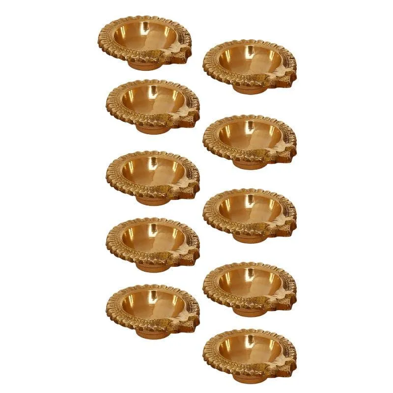 Dyota Decorative Diya - Set Of Ten media 3