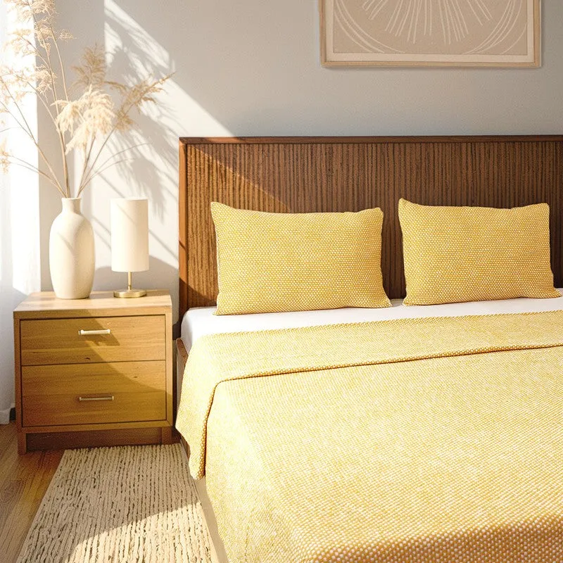 Vindhya Bedcover - Yellow media 6