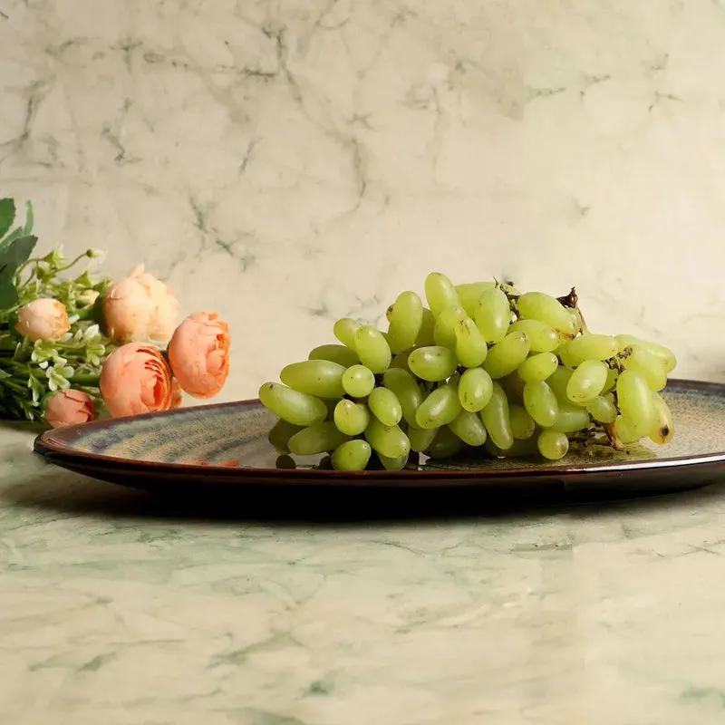 Sragen Oyster Handmade Ceramic Platter media 4