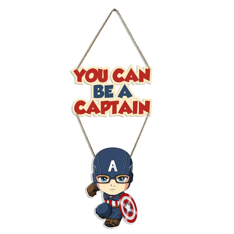 Captain America Polyester & MDF Wall Hanging media 5