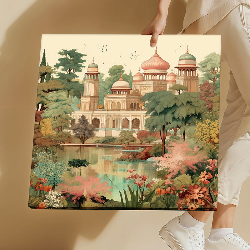 Mughal Legacy Canvas Wall Art media 4
