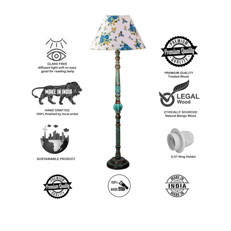 ConeRadiant Elite Floor Lamp (Floral) media 7