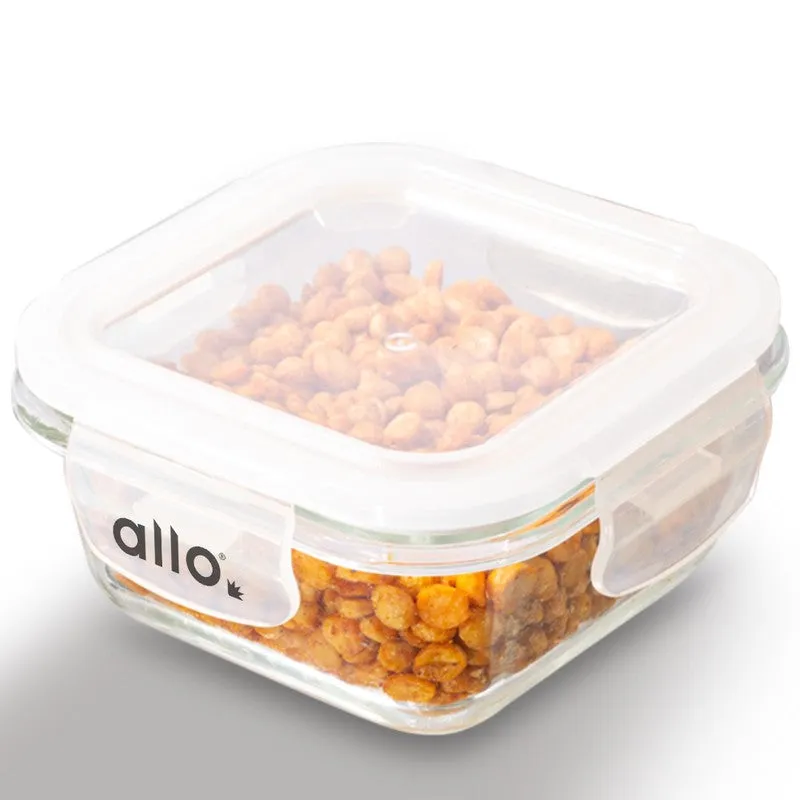 Crilvo Leak Proof Glass Lunch Box - 320 ML media 4