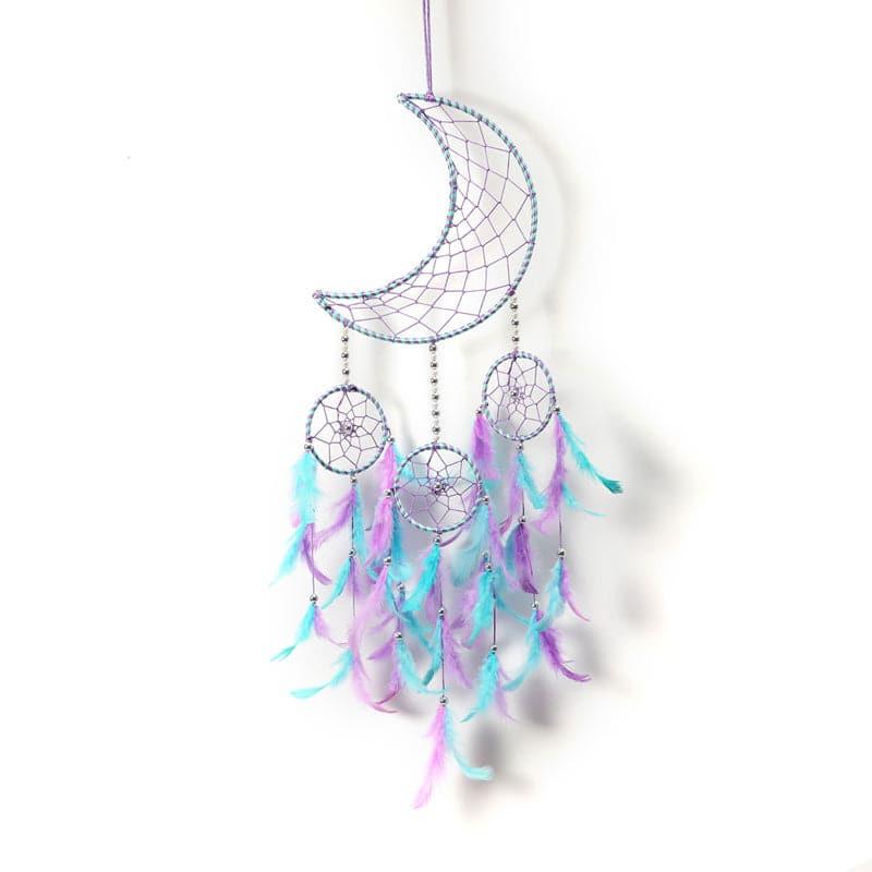 Luna Beam Dreamcatcher With Light - Aqua & Purple media 3