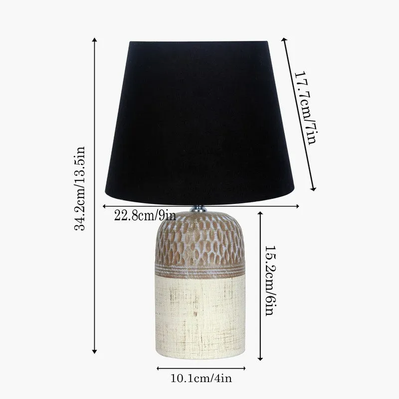 RadianceFlex Ceramic Table Lamp - Black,Brown,White media 7