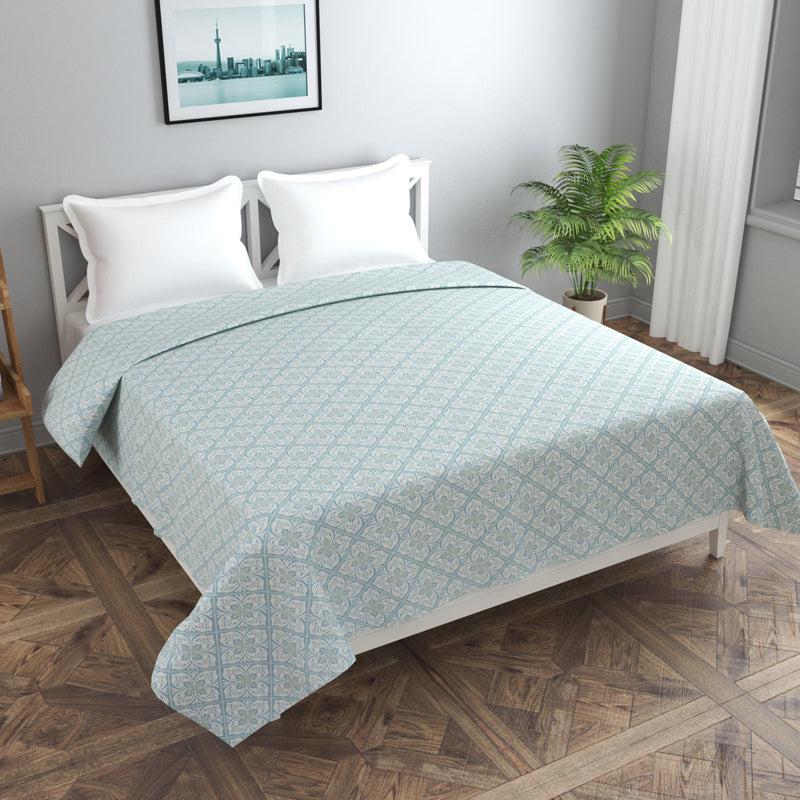 Gentle Facets Cotton Duvet Cover - 210 TC