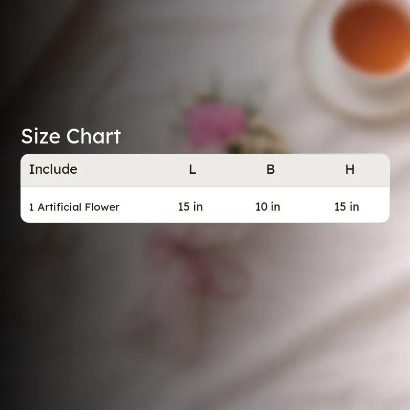 Opal Bloom Artificial Flowers - Pink media 8