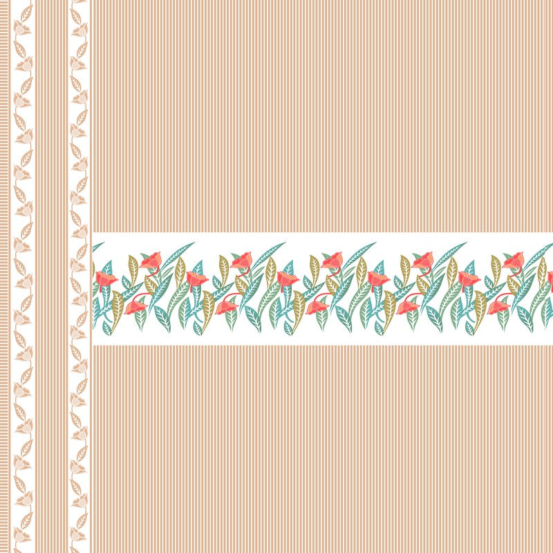 SignatureRest Cotton Bedsheet (Beige) - 180 TC media 6