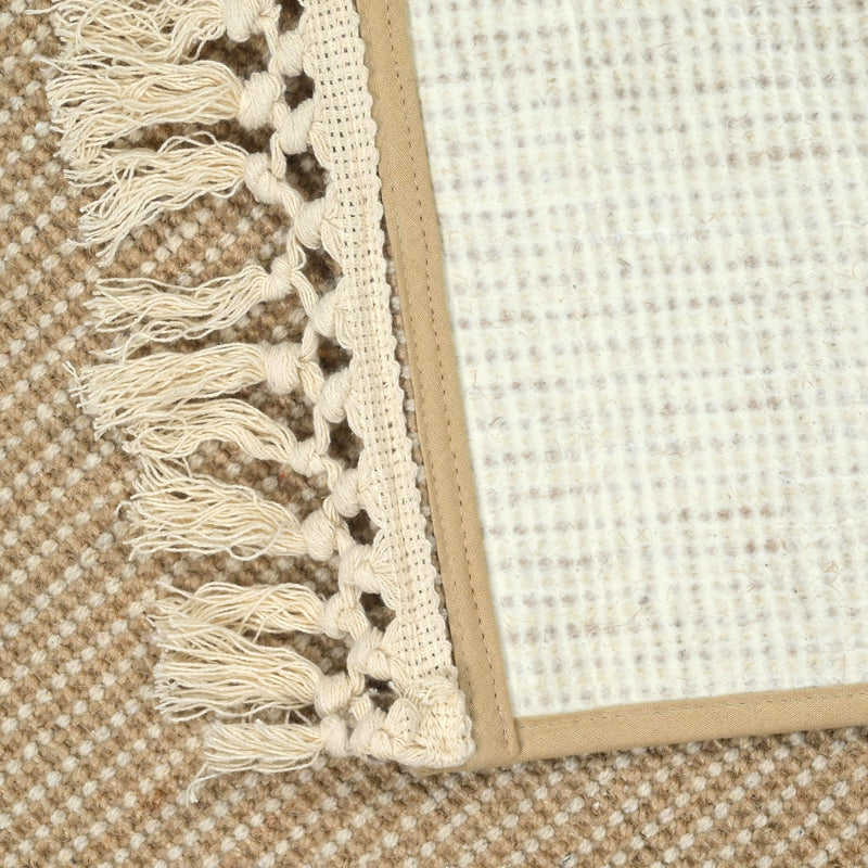 EcoStep Anti-Slip Jute Door Mats with Fringe media 6